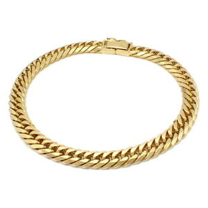 LuxUness K18 Gold KIHEI Bracelet 18cm 20g Metal Bracelet